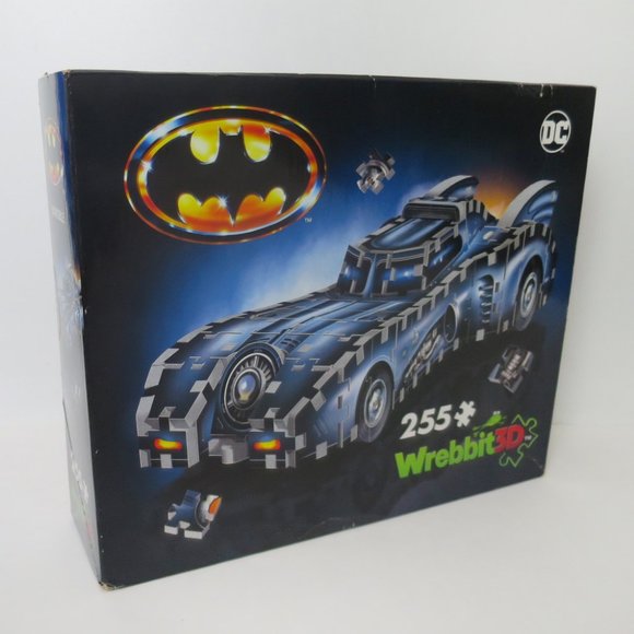 Wrebbit 3D Batman Batmobile Foam Puzzle 255 Piece - Picture 2 of 9